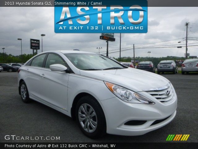 2013 Hyundai Sonata GLS in Shimmering White