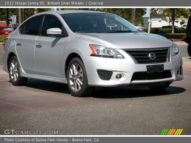 2013 Nissan Sentra SR in Brilliant Silver Metallic