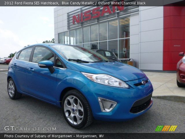 2012 Ford Fiesta SES Hatchback in Blue Candy Metallic