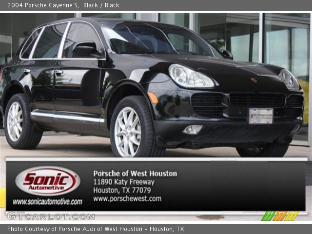 2004 Porsche Cayenne S in Black