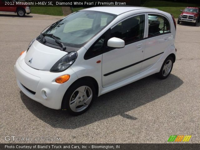 2012 Mitsubishi i-MiEV SE in Diamond White Pearl