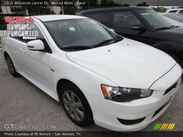 2015 Mitsubishi Lancer ES in Wicked White
