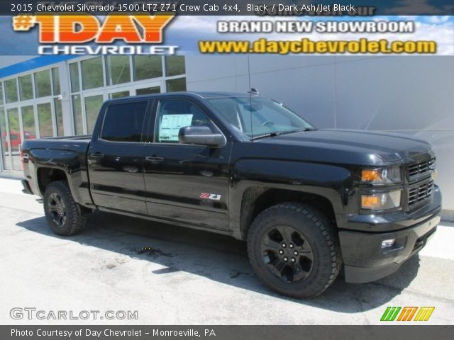 2015 Chevrolet Silverado 1500 LTZ Z71 Crew Cab 4x4 in Black