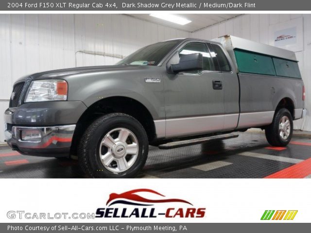 2004 Ford F150 XLT Regular Cab 4x4 in Dark Shadow Grey Metallic