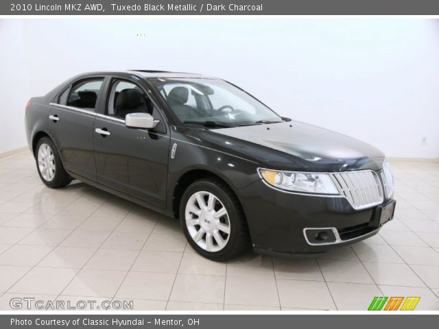 2010 Lincoln MKZ AWD in Tuxedo Black Metallic