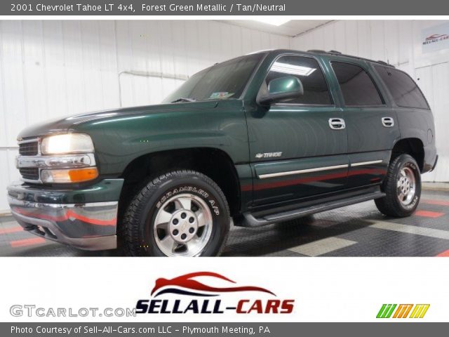 2001 Chevrolet Tahoe LT 4x4 in Forest Green Metallic