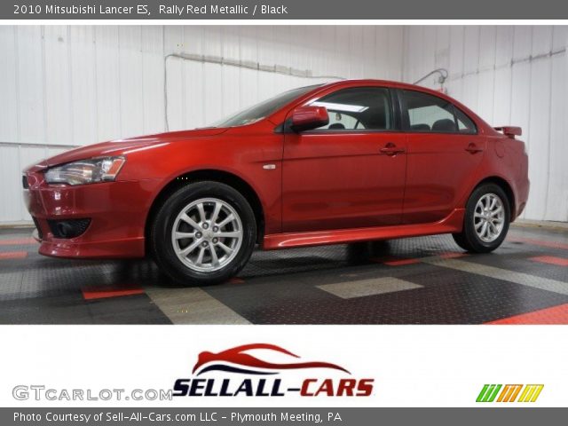 2010 Mitsubishi Lancer ES in Rally Red Metallic