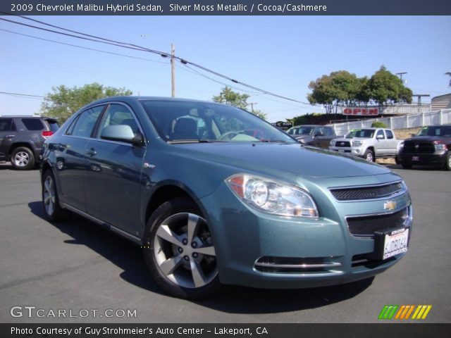2009 Chevrolet Malibu Hybrid Sedan in Silver Moss Metallic