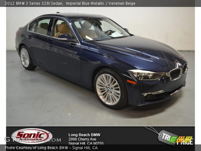 2012 BMW 3 Series 328i Sedan in Imperial Blue Metallic
