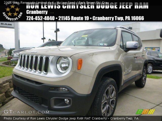 2015 Jeep Renegade Limited 4x4 in Mojave Sand