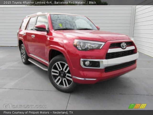 2015 Toyota 4Runner Limited 4x4 in Barcelona Red Metallic