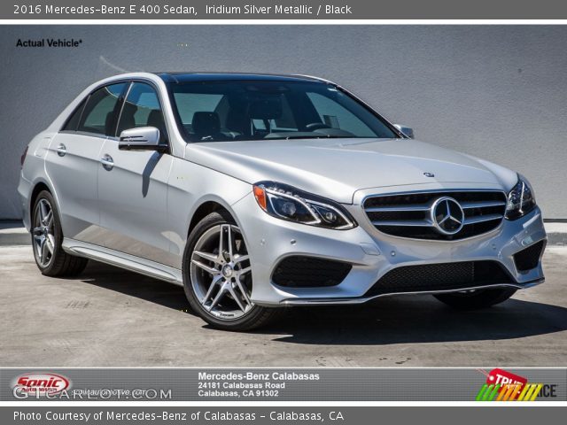 2016 Mercedes-Benz E 400 Sedan in Iridium Silver Metallic