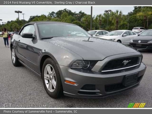2014 Ford Mustang V6 Convertible in Sterling Gray