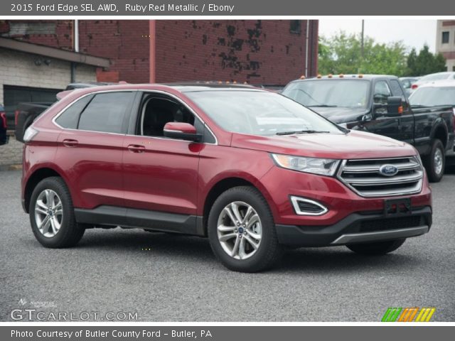 2015 Ford Edge SEL AWD in Ruby Red Metallic