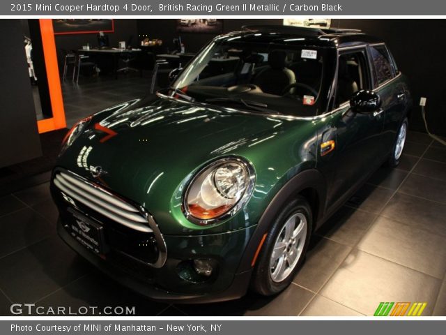 2015 Mini Cooper Hardtop 4 Door in British Racing Green II Metallic
