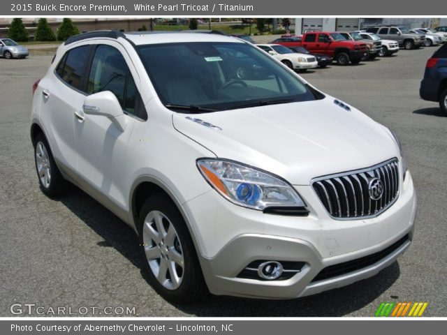 2015 Buick Encore Premium in White Pearl Tricoat