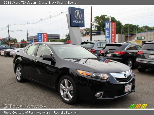 2012 Acura TSX Sedan in Crystal Black Pearl