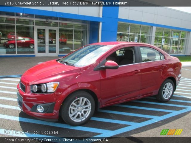 2015 Chevrolet Sonic LT Sedan in Red Hot