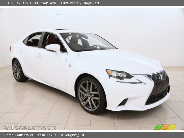 2014 Lexus IS 350 F Sport AWD in Ultra White