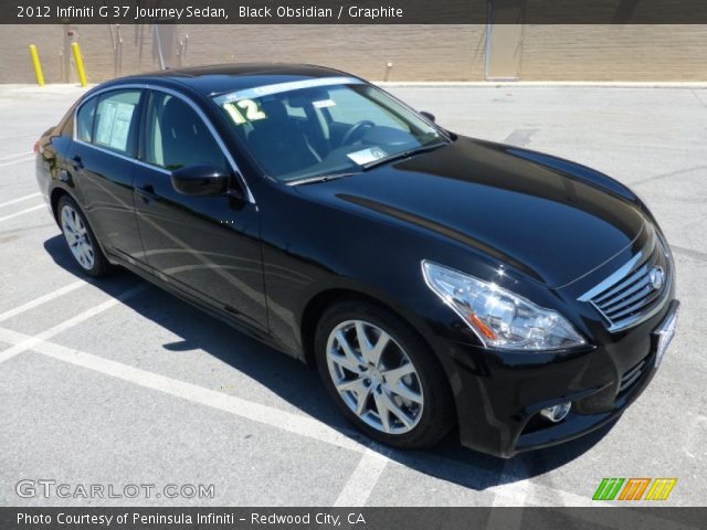 2012 Infiniti G 37 Journey Sedan in Black Obsidian