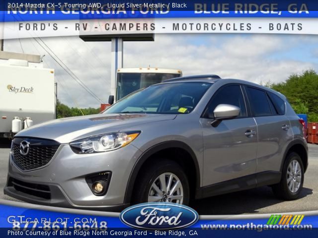 2014 Mazda CX-5 Touring AWD in Liquid Silver Metallic