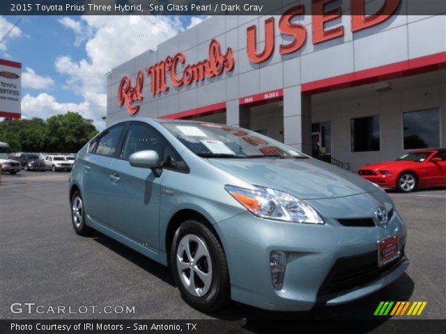 2015 Toyota Prius Three Hybrid in Sea Glass Pearl