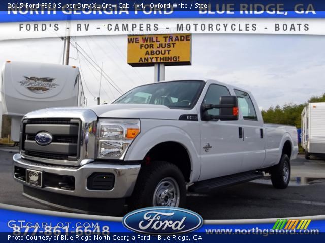 2015 Ford F350 Super Duty XL Crew Cab 4x4 in Oxford White