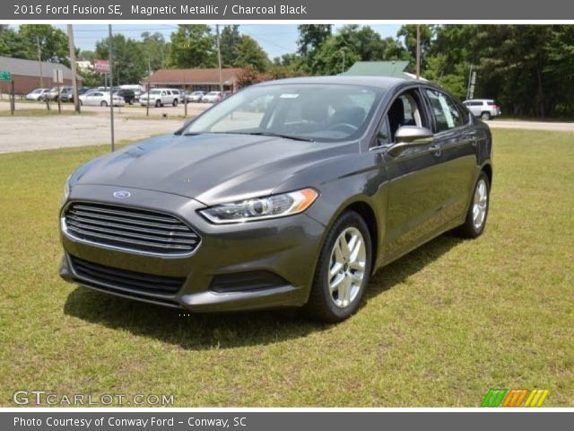 2016 Ford Fusion SE in Magnetic Metallic