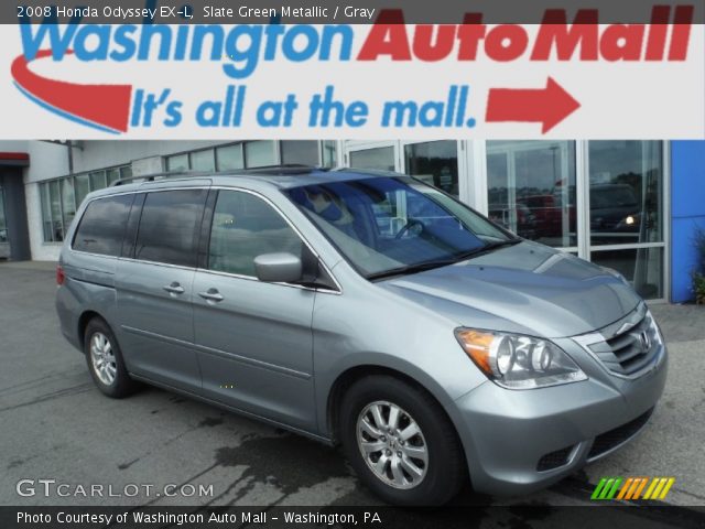 2008 Honda Odyssey EX-L in Slate Green Metallic