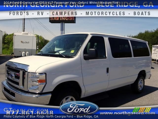 2014 Ford E-Series Van E350 XLT Passenger Van in Oxford White