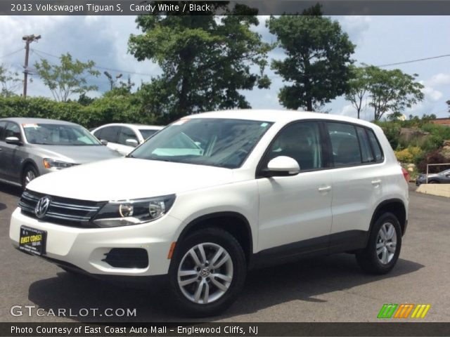 2013 Volkswagen Tiguan S in Candy White