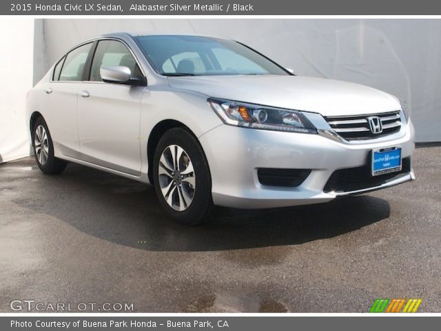 2015 Honda Civic LX Sedan in Alabaster Silver Metallic