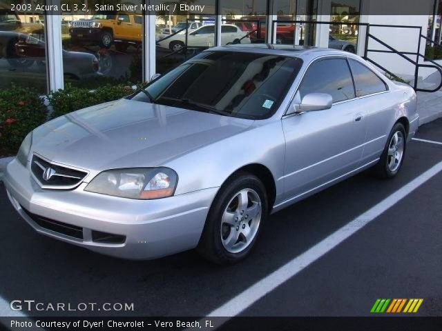 2003 Acura CL 3.2 in Satin Silver Metallic