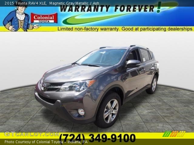 2015 Toyota RAV4 XLE in Magnetic Gray Metallic