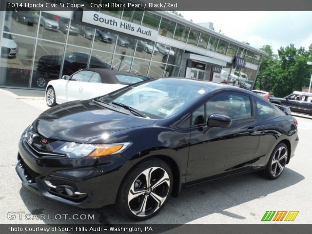2014 Honda Civic Si Coupe in Crystal Black Pearl