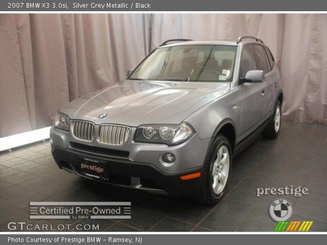 2007 BMW X3 3.0si in Silver Grey Metallic