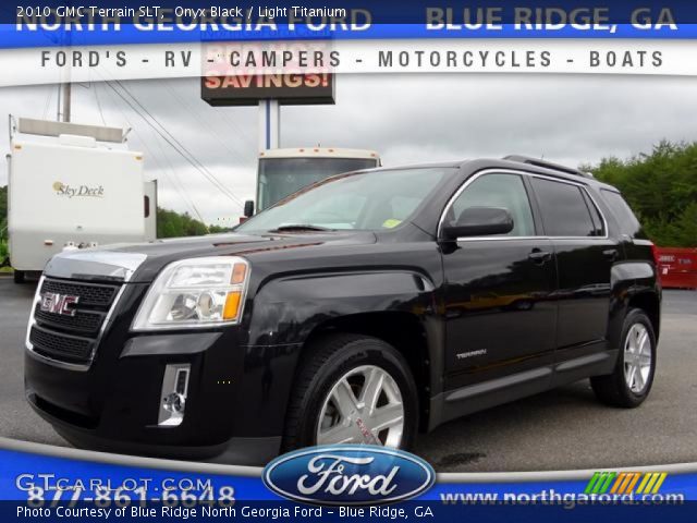 2010 GMC Terrain SLT in Onyx Black