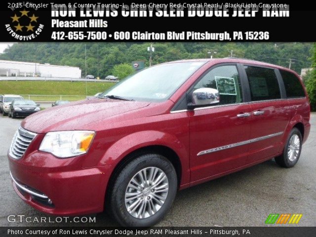 2015 Chrysler Town & Country Touring-L in Deep Cherry Red Crystal Pearl