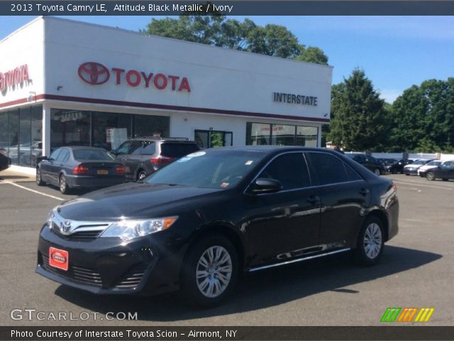 2013 Toyota Camry LE in Attitude Black Metallic