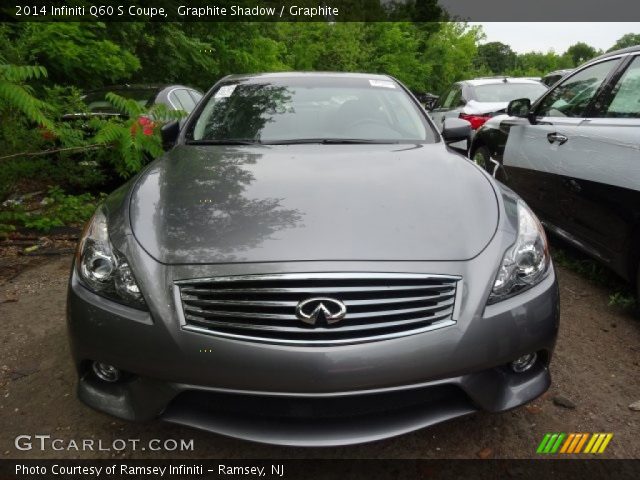 2014 Infiniti Q60 S Coupe in Graphite Shadow