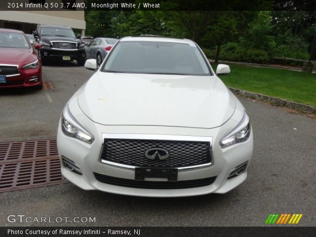 2014 Infiniti Q 50 3.7 AWD in Moonlight White