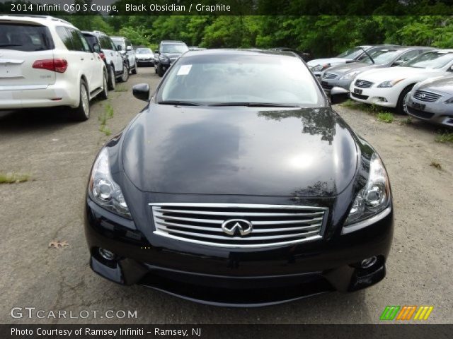 2014 Infiniti Q60 S Coupe in Black Obsidian