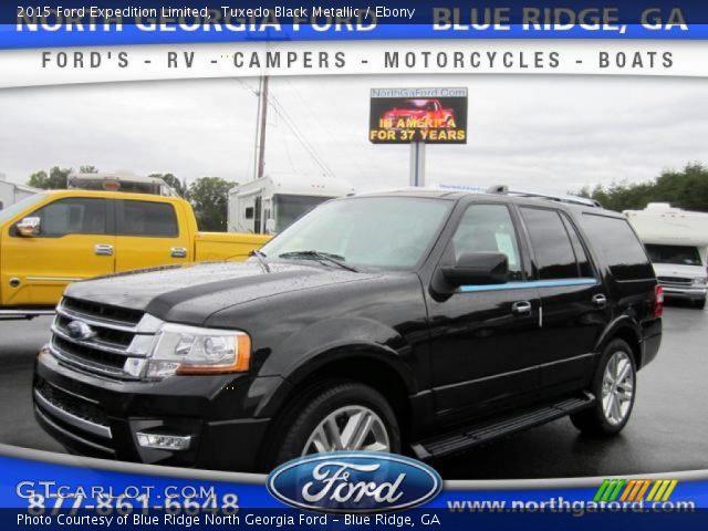 2015 Ford Expedition Limited in Tuxedo Black Metallic