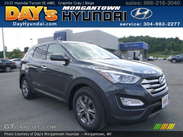 2015 Hyundai Tucson SE AWD in Graphite Gray