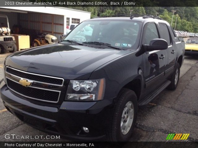 2013 Chevrolet Avalanche LT 4x4 Black Diamond Edition in Black