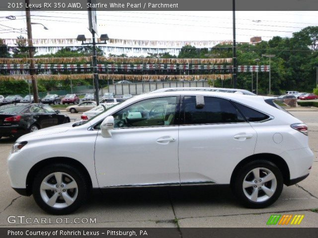 2015 Lexus RX 350 AWD in Starfire White Pearl