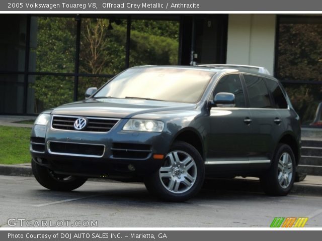 2005 Volkswagen Touareg V8 in Offroad Grey Metallic