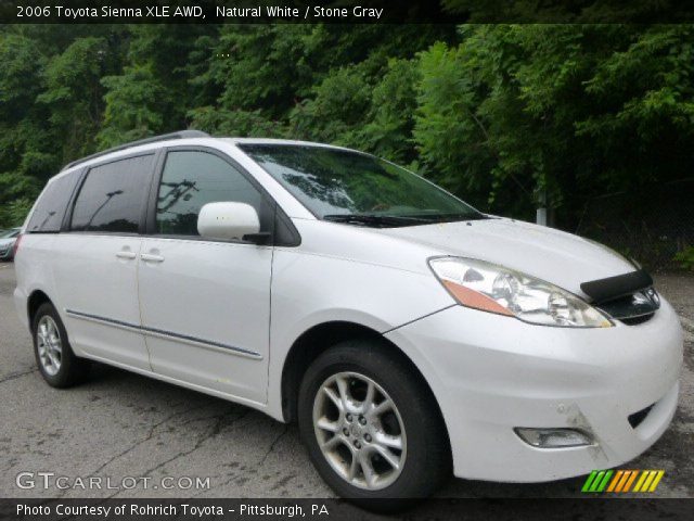2006 Toyota Sienna XLE AWD in Natural White