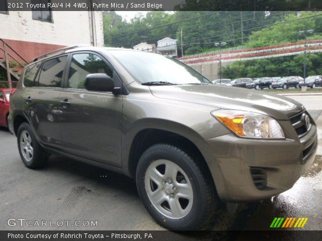 2012 Toyota RAV4 I4 4WD in Pyrite Mica