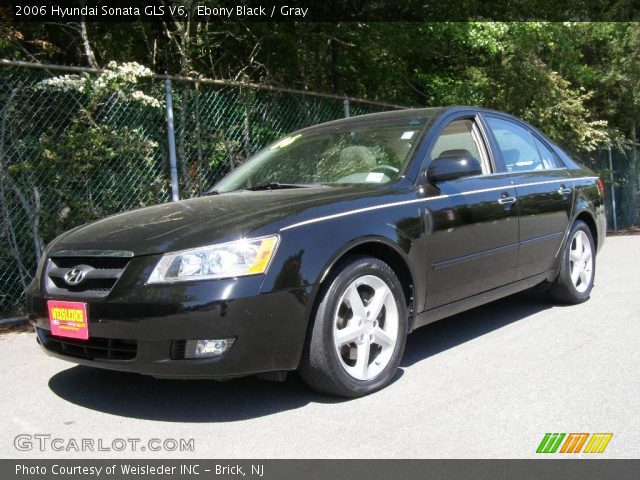 2006 Hyundai Sonata GLS V6 in Ebony Black